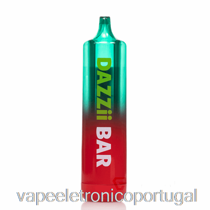 Vape Eletrônico Dazzleaf Dazzii Bar 510 Bateria Verde / Vermelha